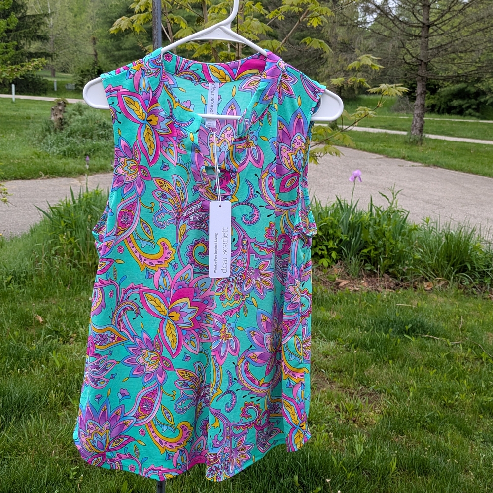 Lilly Pulitzer Women's Sleeveless Top - Vibrant Multicolor